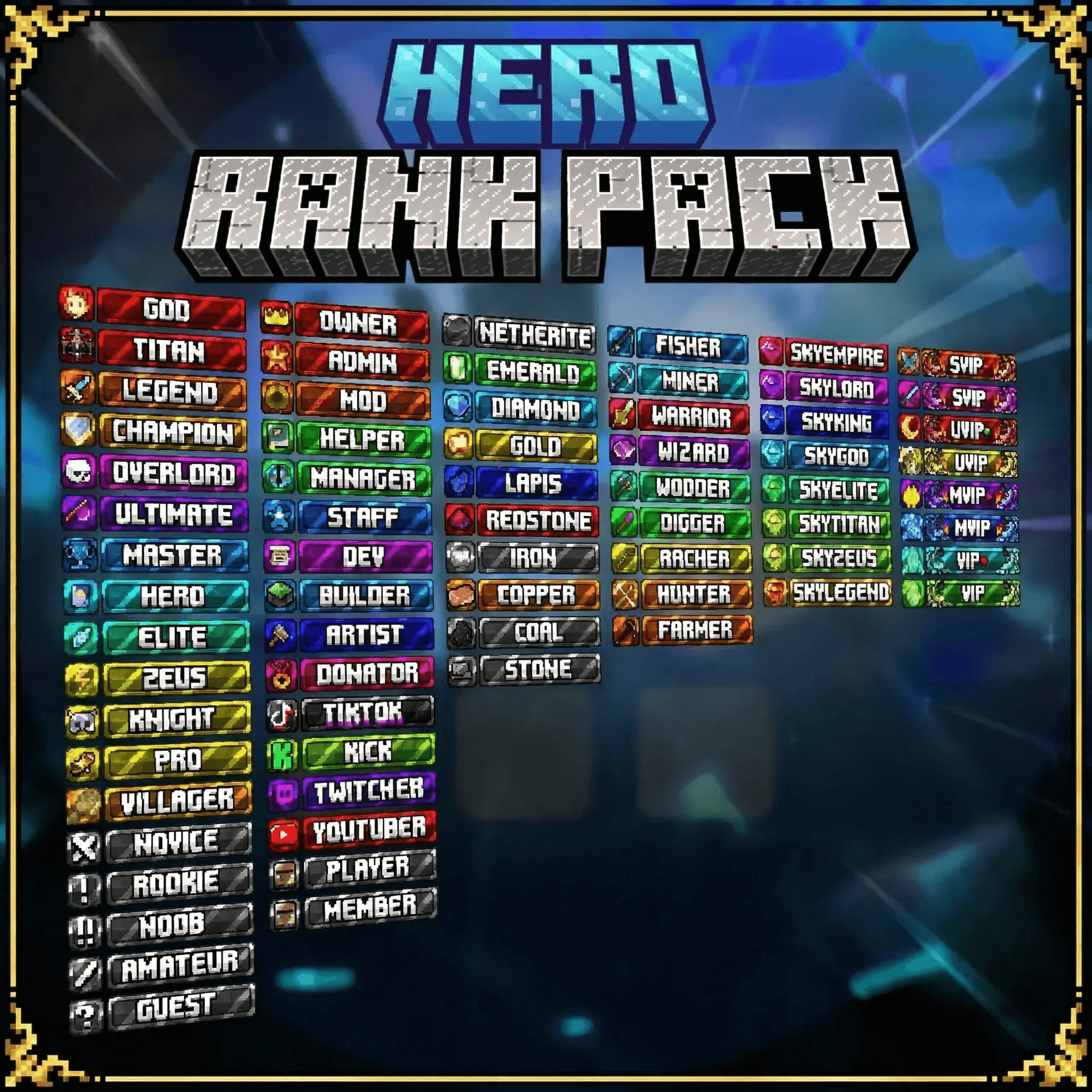 Premium Ranks